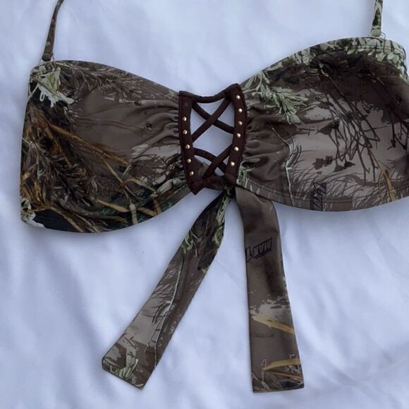Take 50% OFF- Advantage Max-1 Camo Bikini Bra, Size-L - Picture 3 of 7